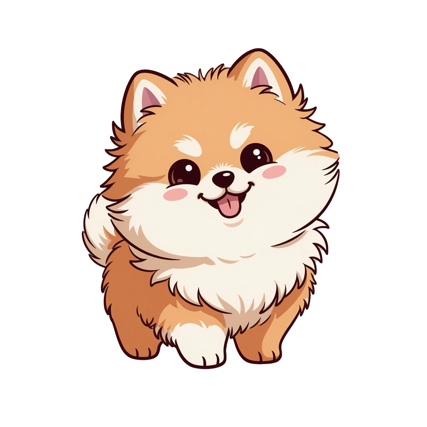 IAN, el Pomerania que acompaña la experiencia